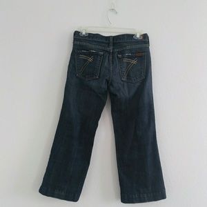 7 for all mankind Dojo cropped jeans